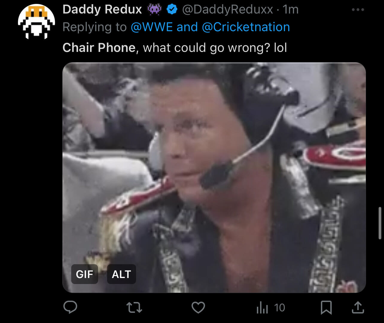Fan reaction